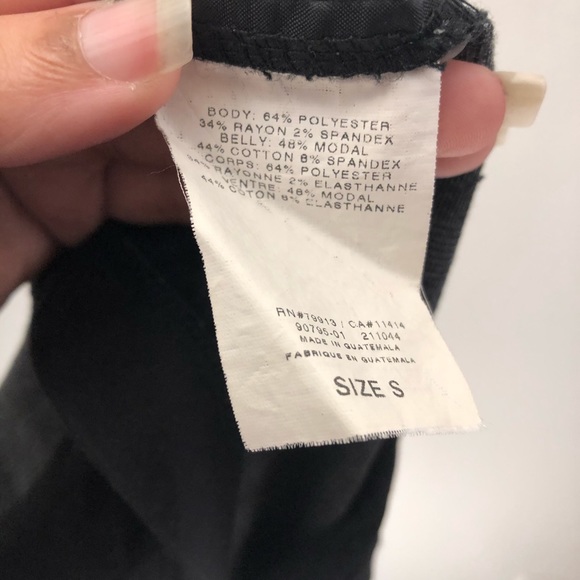 Motherhood Maternity Petite Check Plaid Pull On Work Career Dress Pants Slacks - Picture 7 of 8